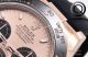 Luxury Super clone QF V3 Rolex DAYTONA 4130 Rose Gold Watches Salmon Dial-Rubber Strap (8)_th.jpg